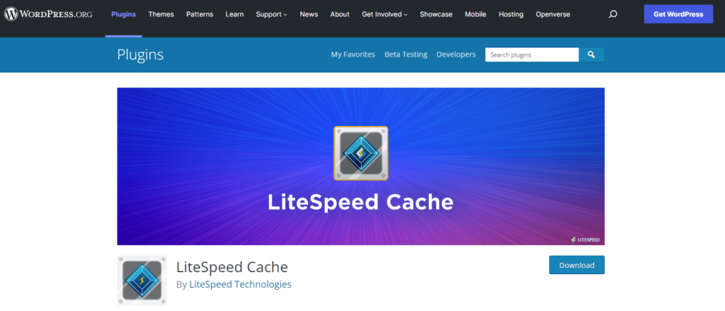 LiteSpeed Cache Plugin Image
