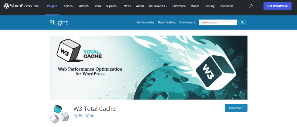 W3 Total Cache Plugin Image
