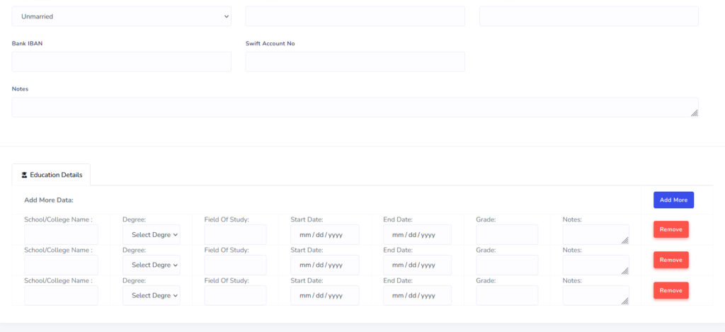 project ui