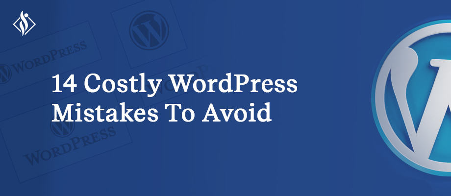WordPress mistake to avoid