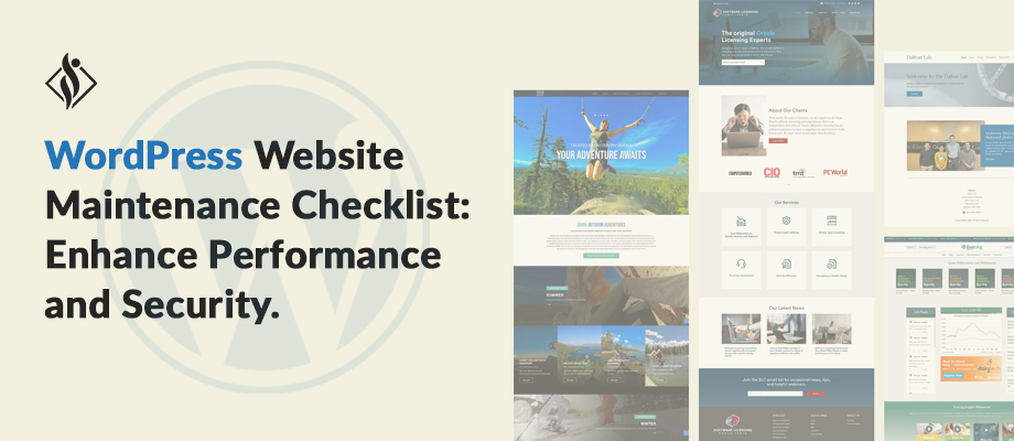 WordPress website maintenance checklist
