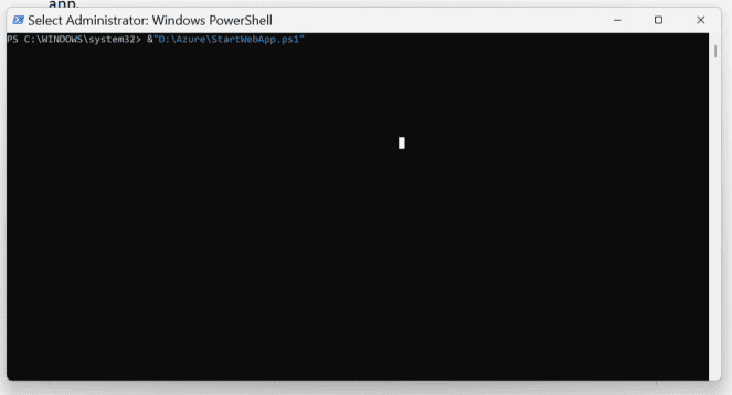 Picture8 1 Start/Stop Azure Web app using PowerShell Script from Local Machine