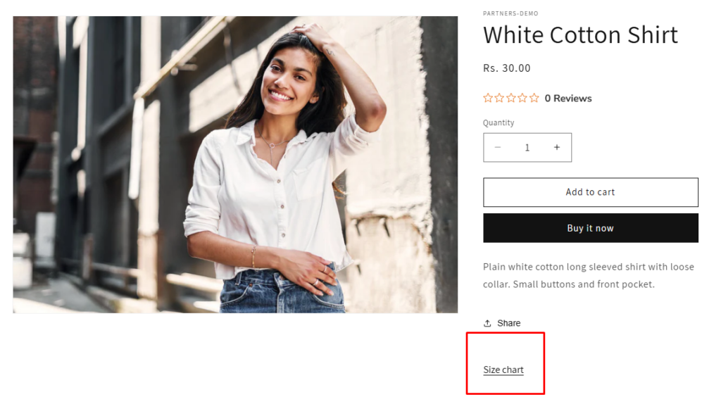 shopify women white shirt 9 Shopify Metafields and Metaobjects Explained: How to Create and Setup